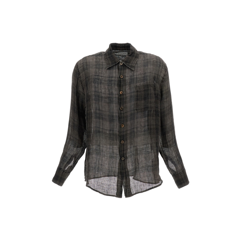 OUR LEGACY Every Check Pattern Shirt